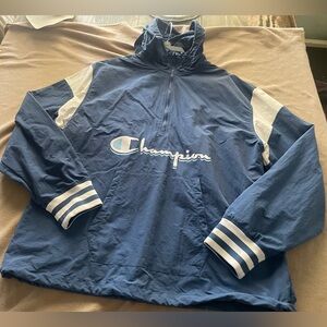 Champion windbreaker hoodie for men